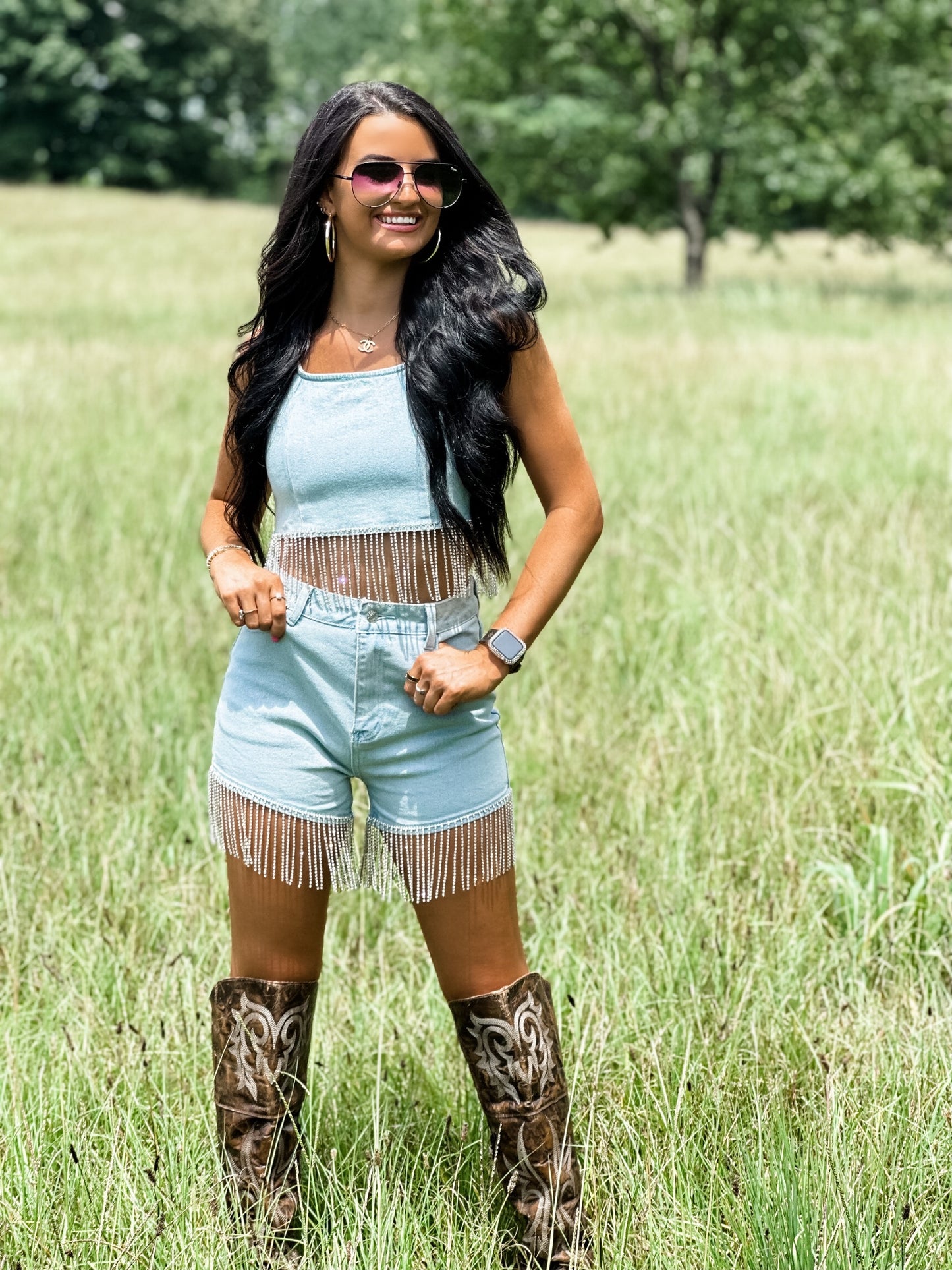 Rhinestone Cowgirl Set
