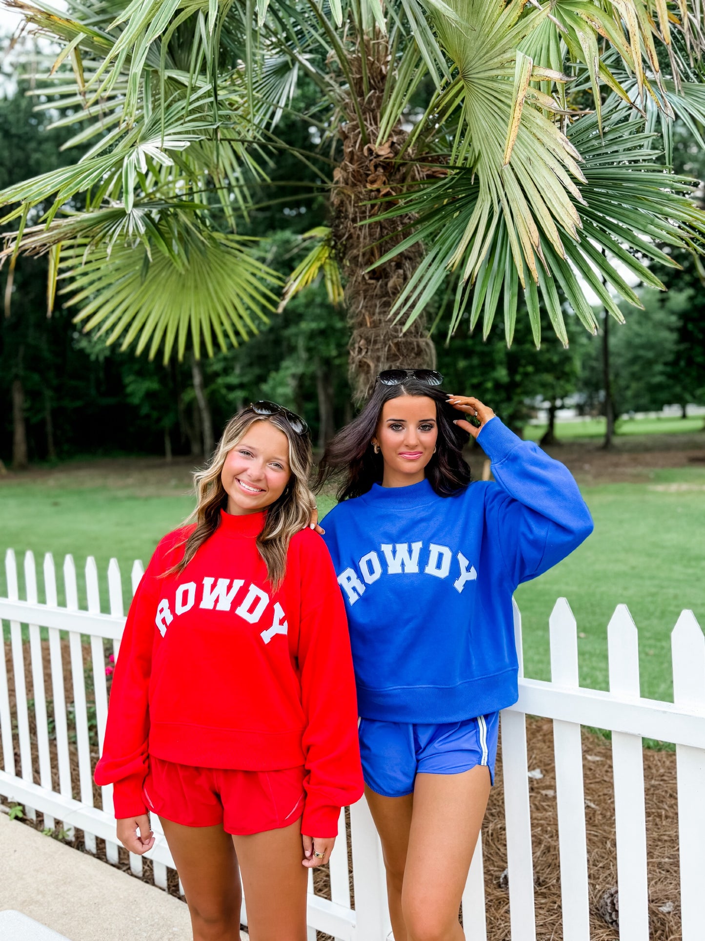 ROWDY Sweatshirt - red