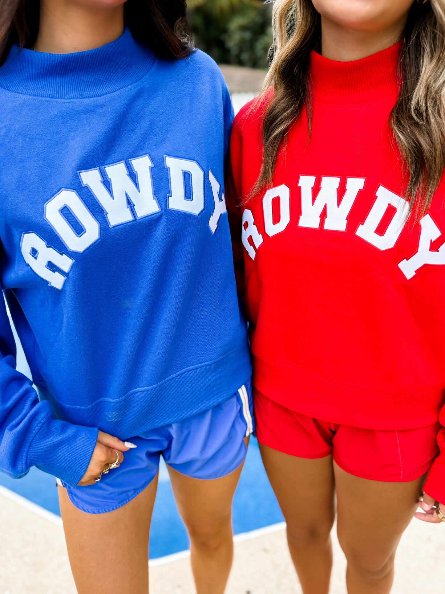 ROWDY Sweatshirt - red