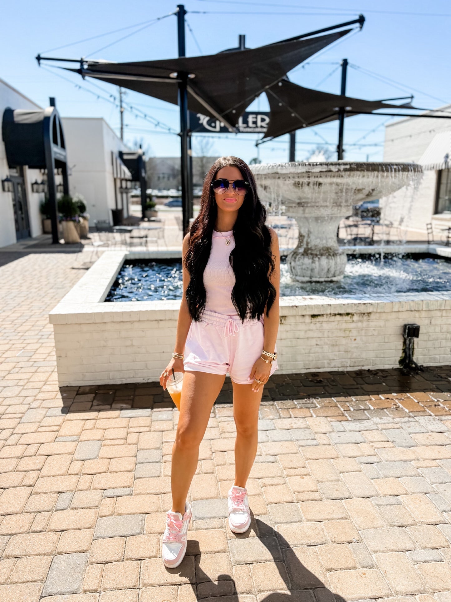 On Repeat Tank Top - pink