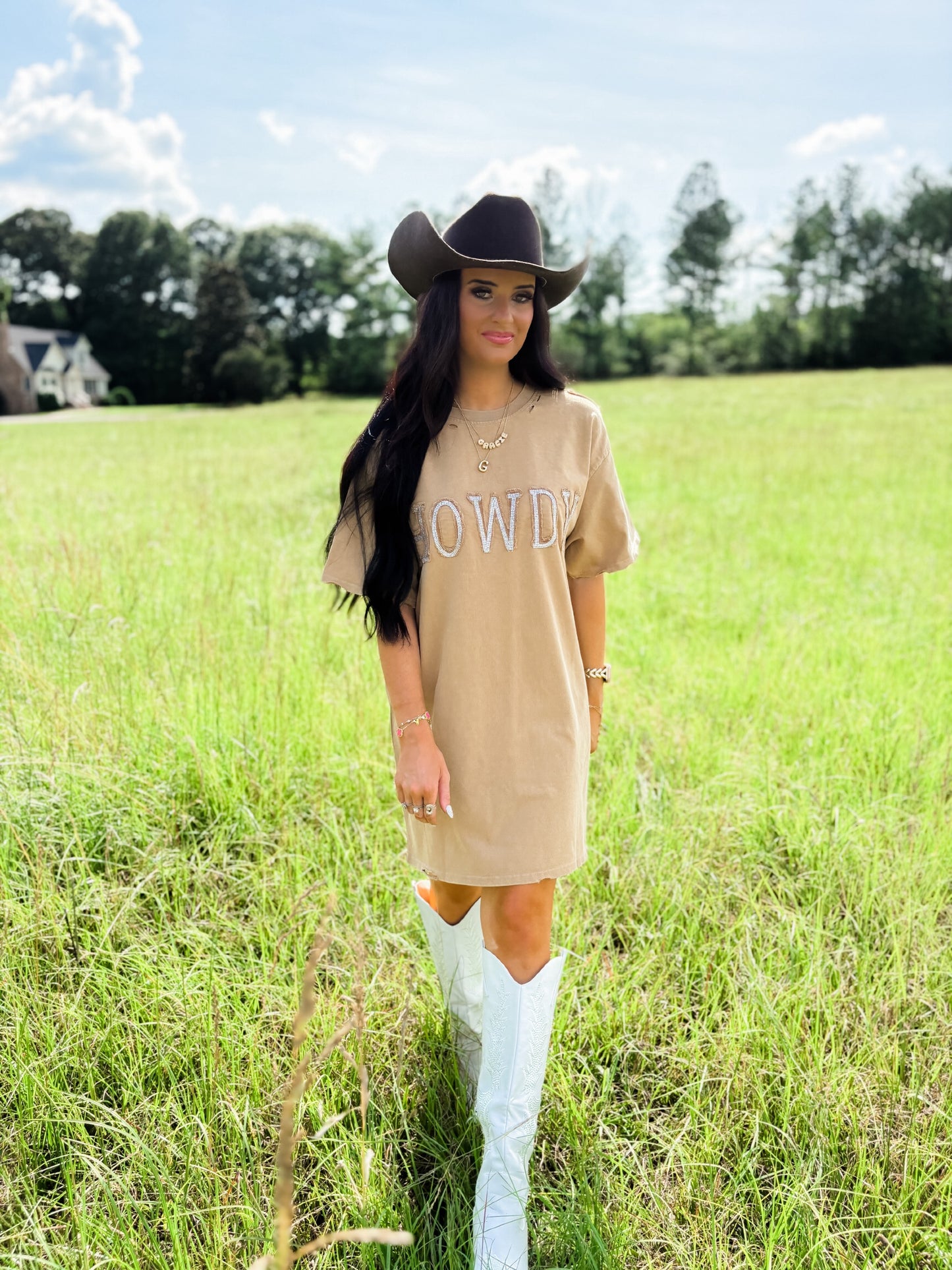 Howdy T Shirt Dress