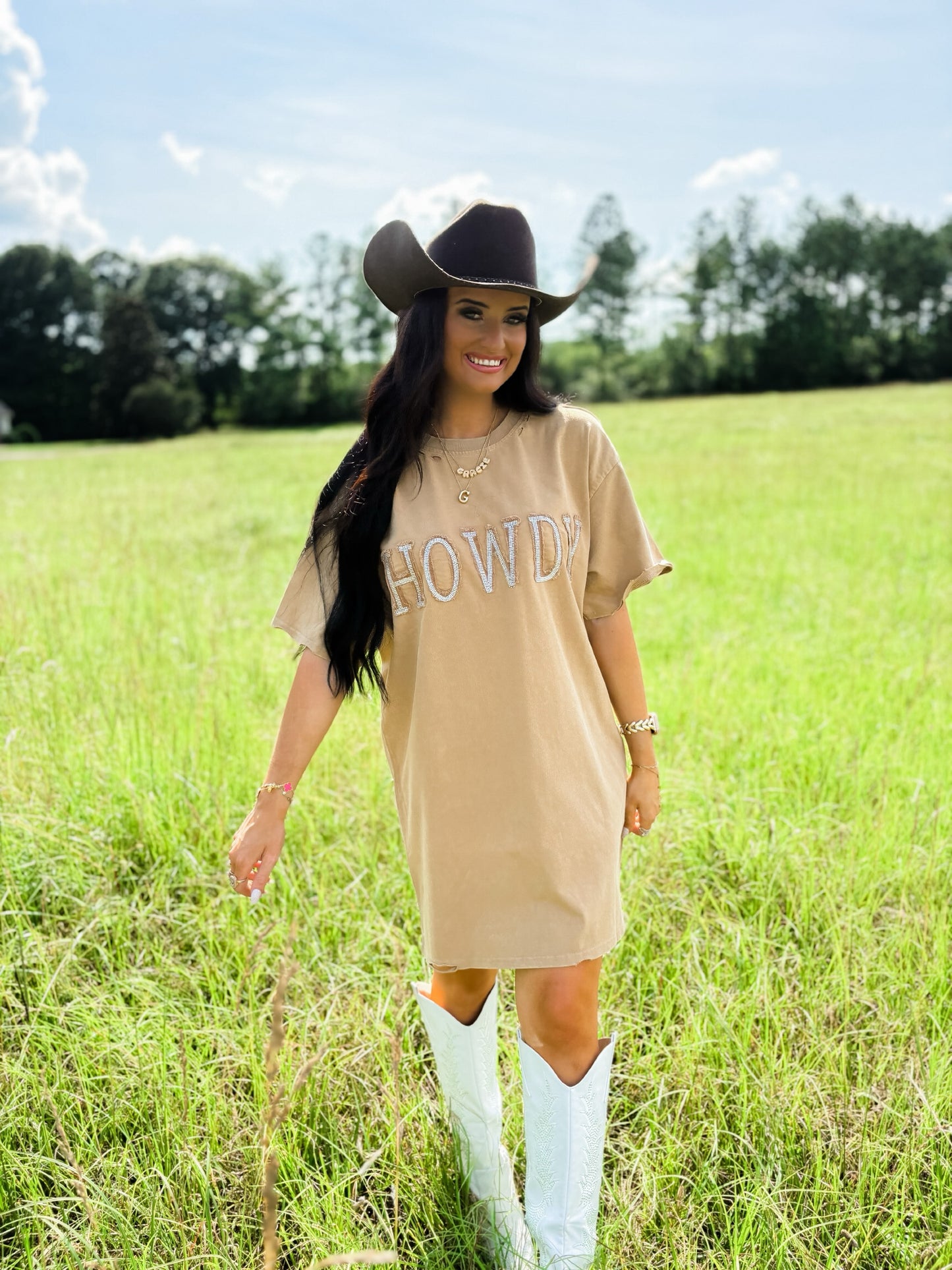 Howdy T Shirt Dress
