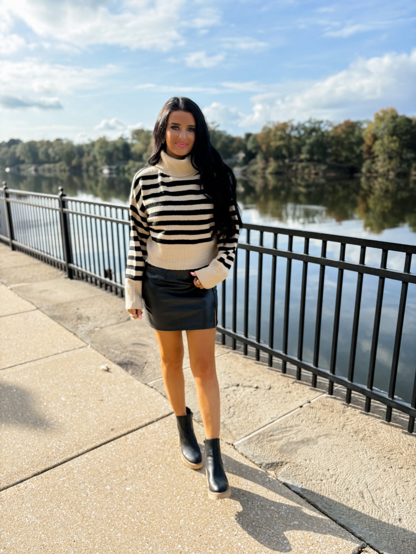 Lana Striped Sweater