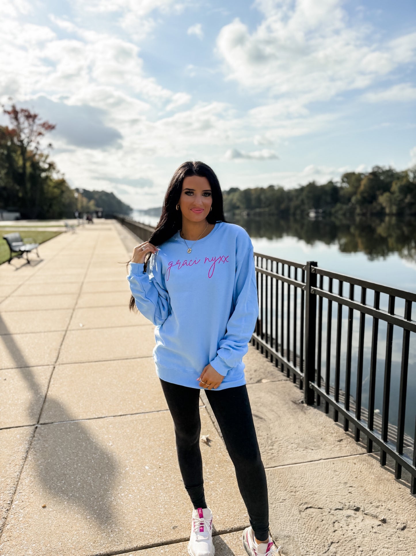 Graci Nyxx Sweatshirt- blue