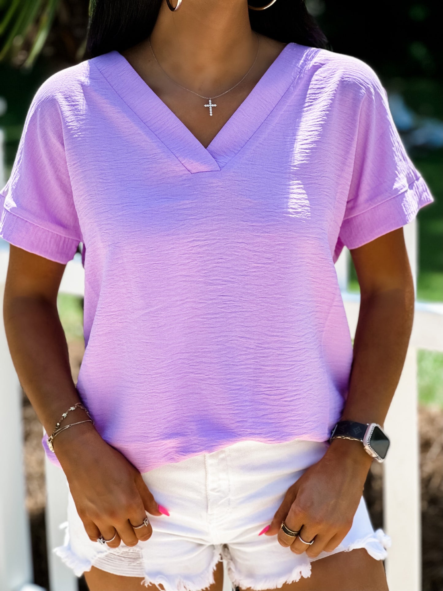 Chloe Top - Lavender