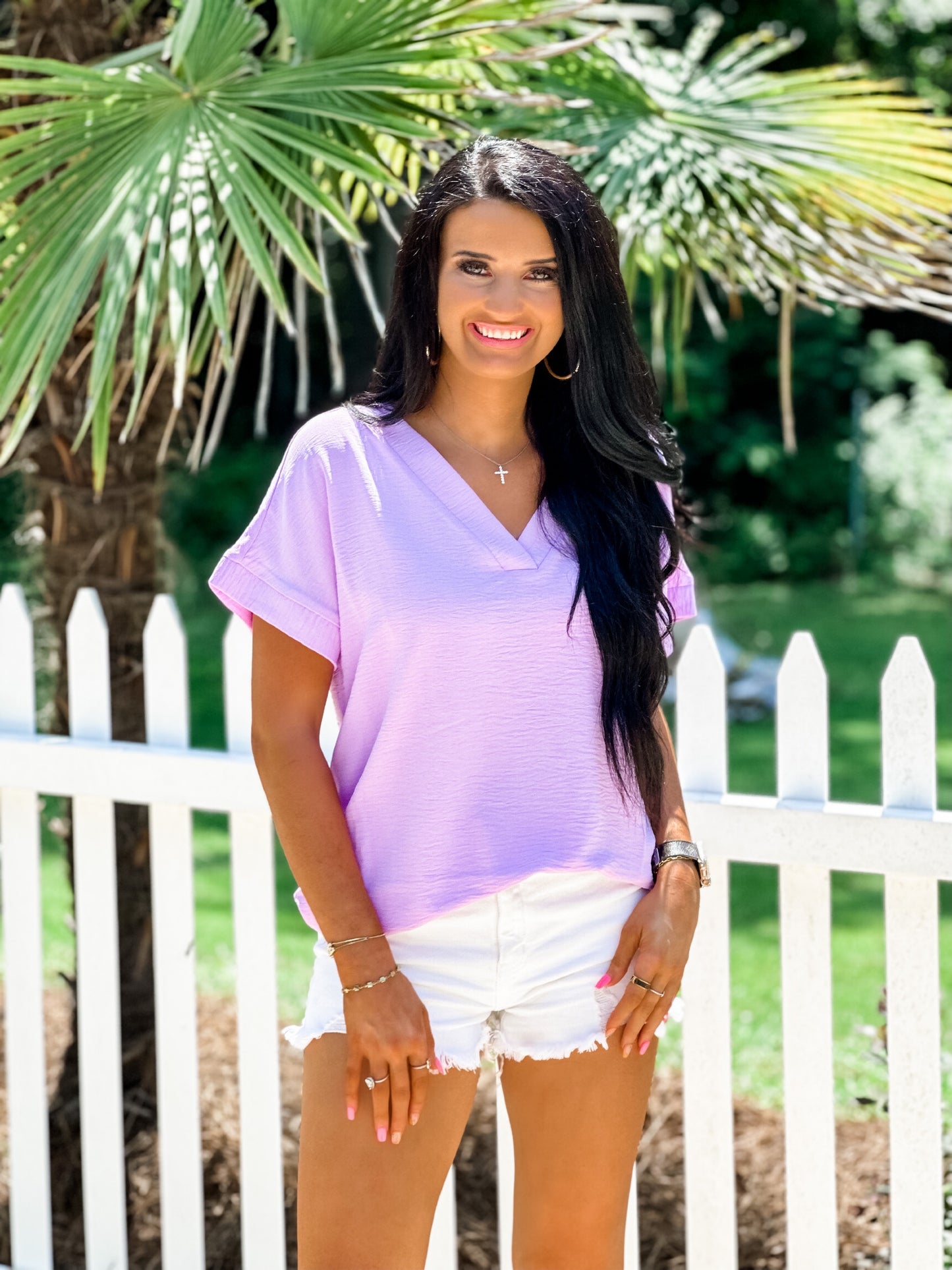 Chloe Top - Lavender