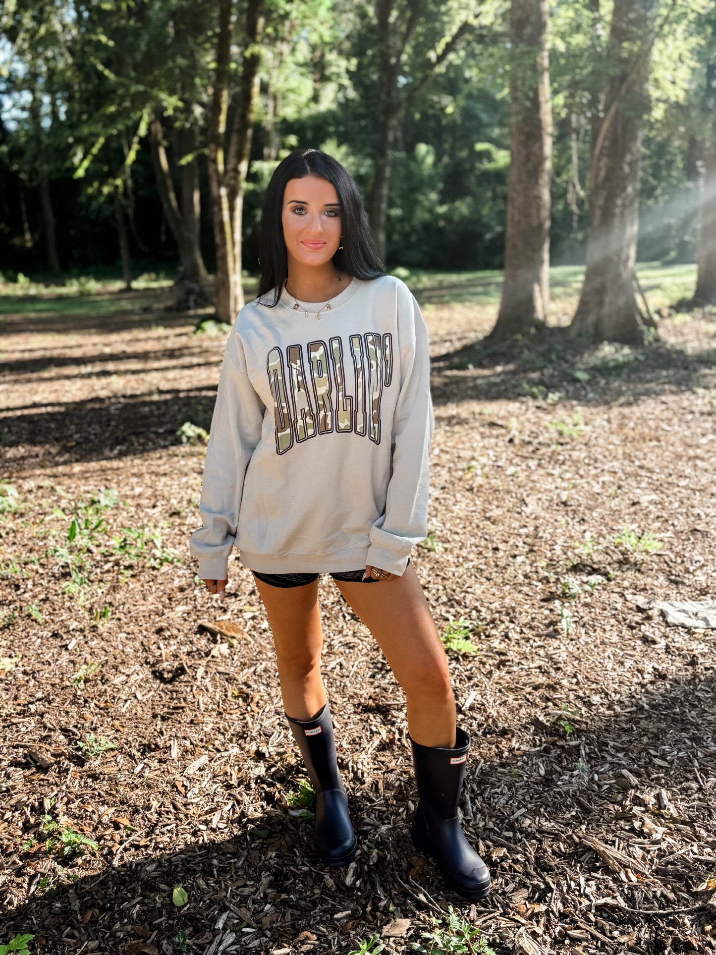 Darlin' Camo Sweatshirt