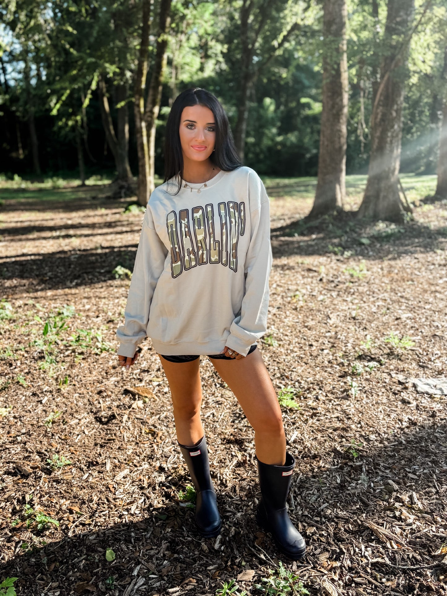 Darlin' Camo Sweatshirt