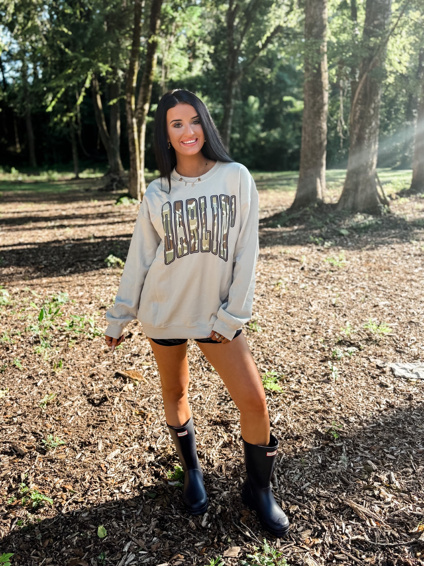 Darlin' Camo Sweatshirt
