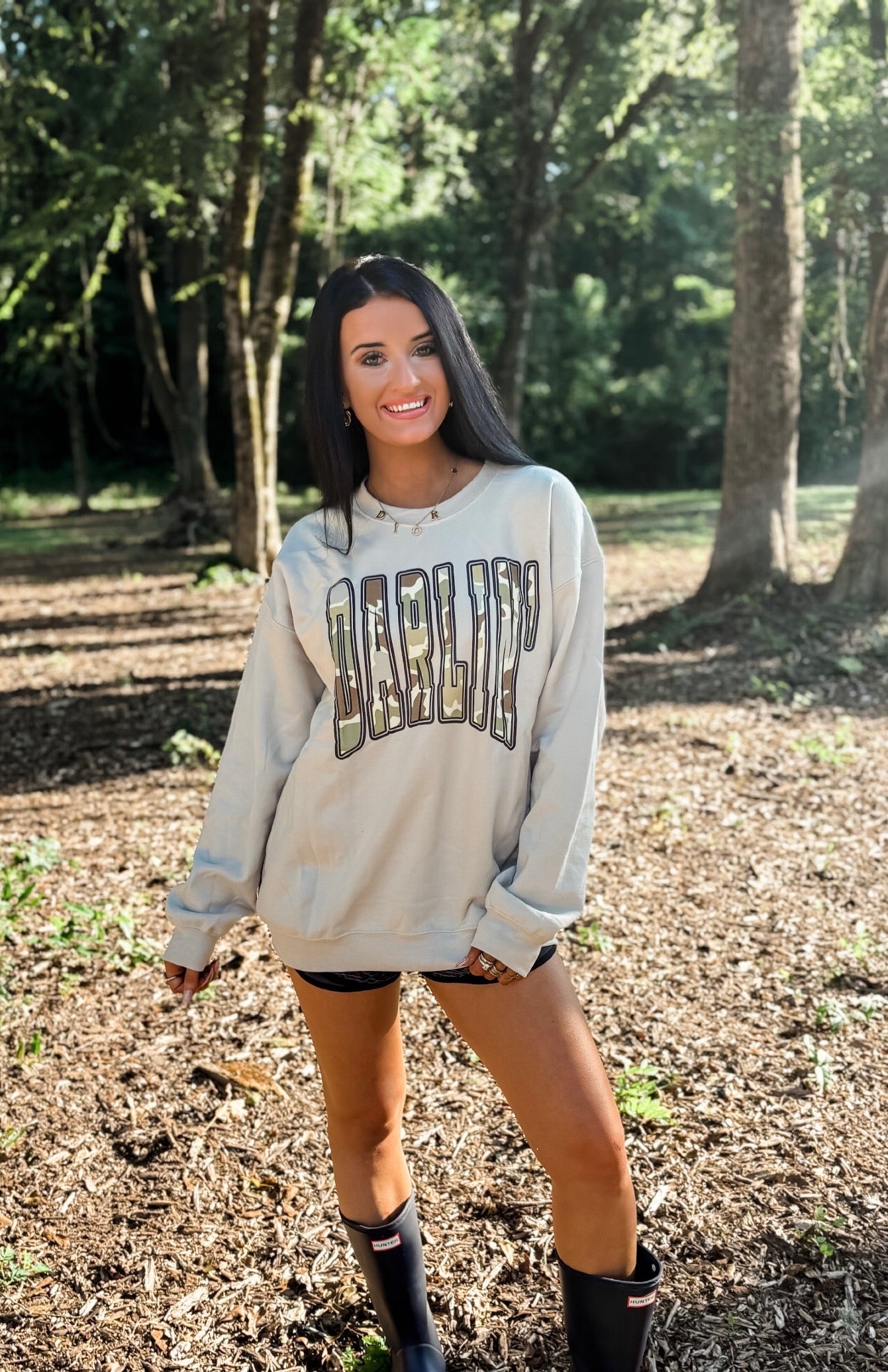 Darlin' Camo Sweatshirt