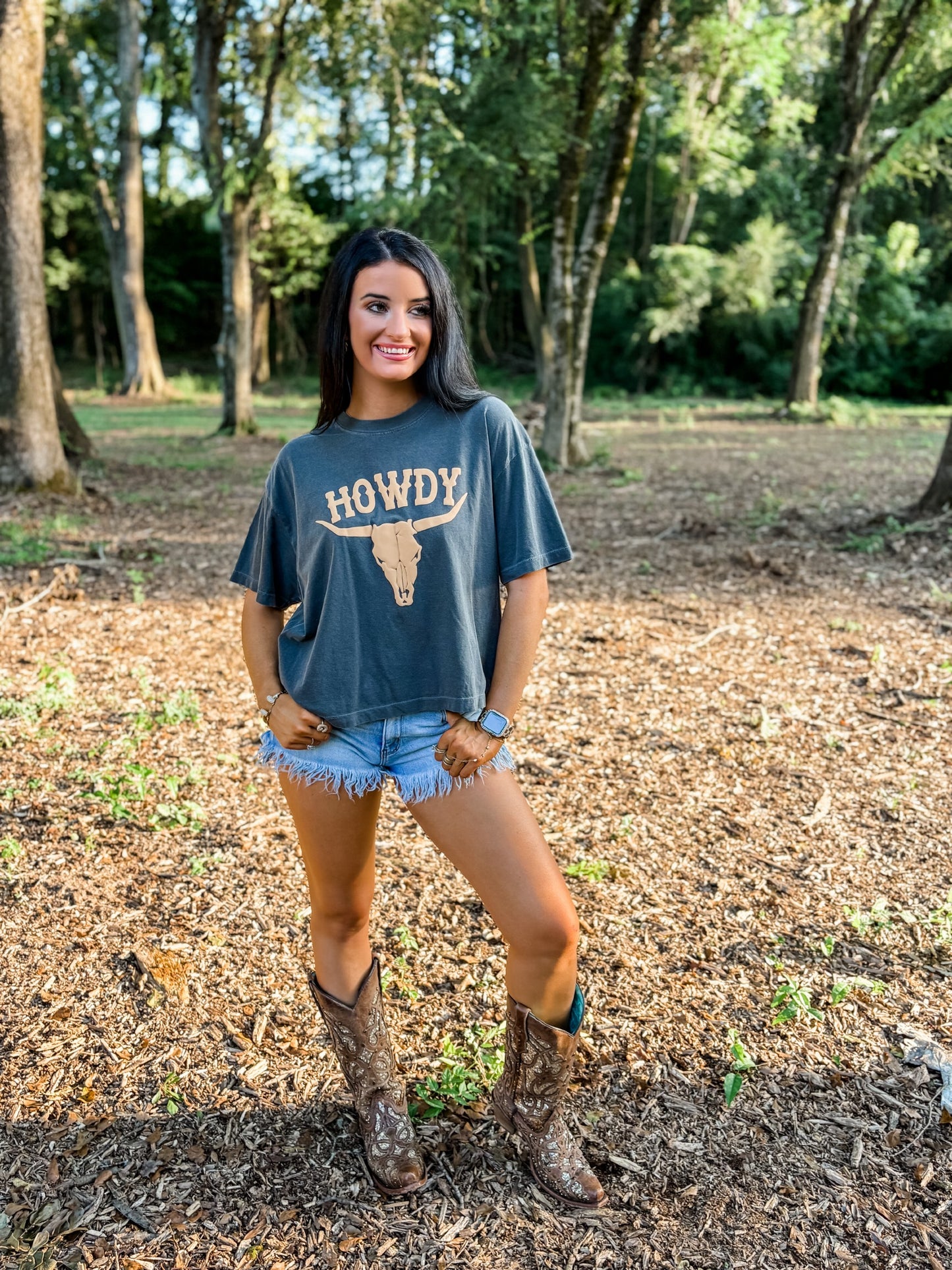 Howdy Longhorn Tee