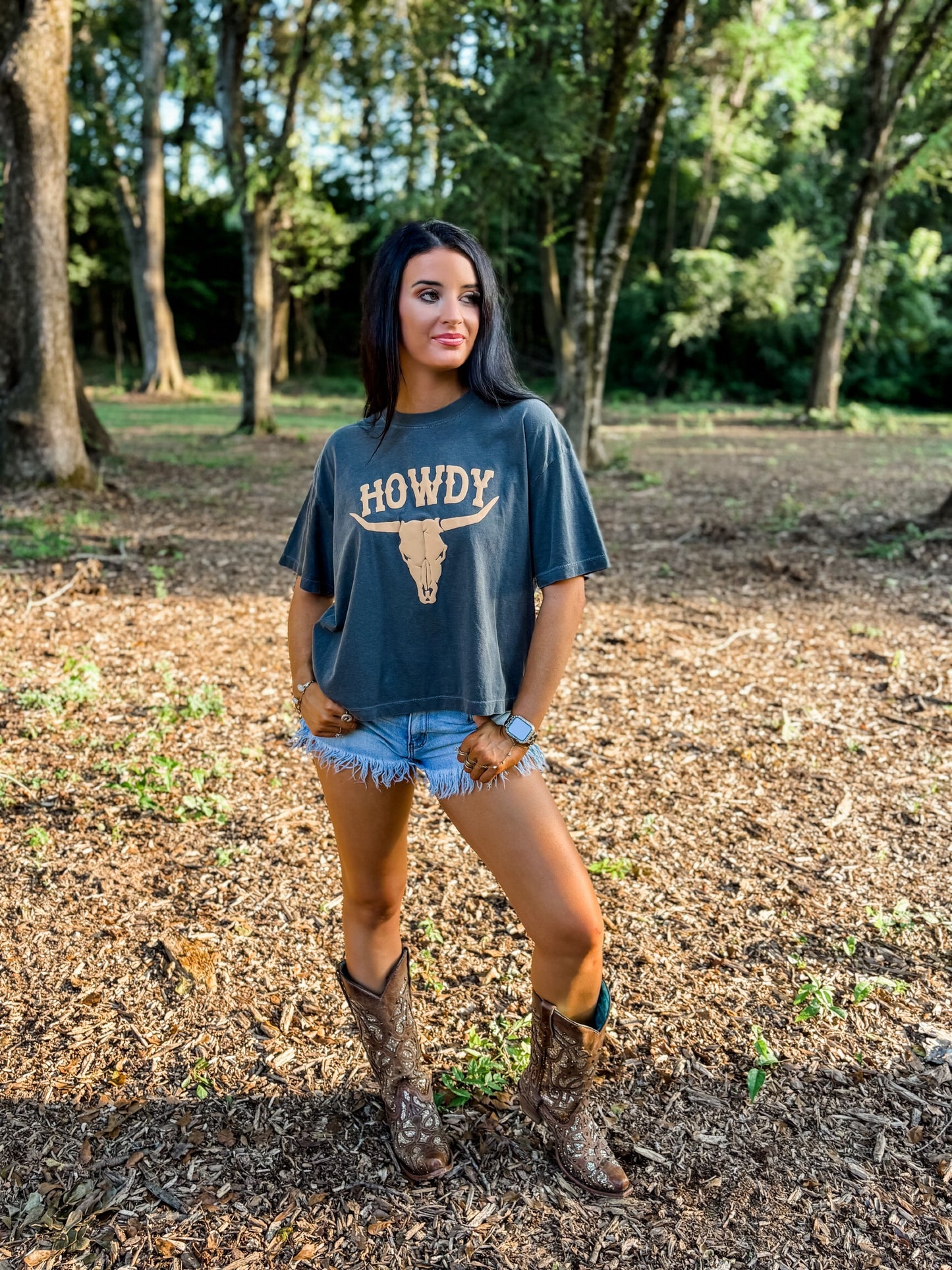 Howdy Longhorn Tee