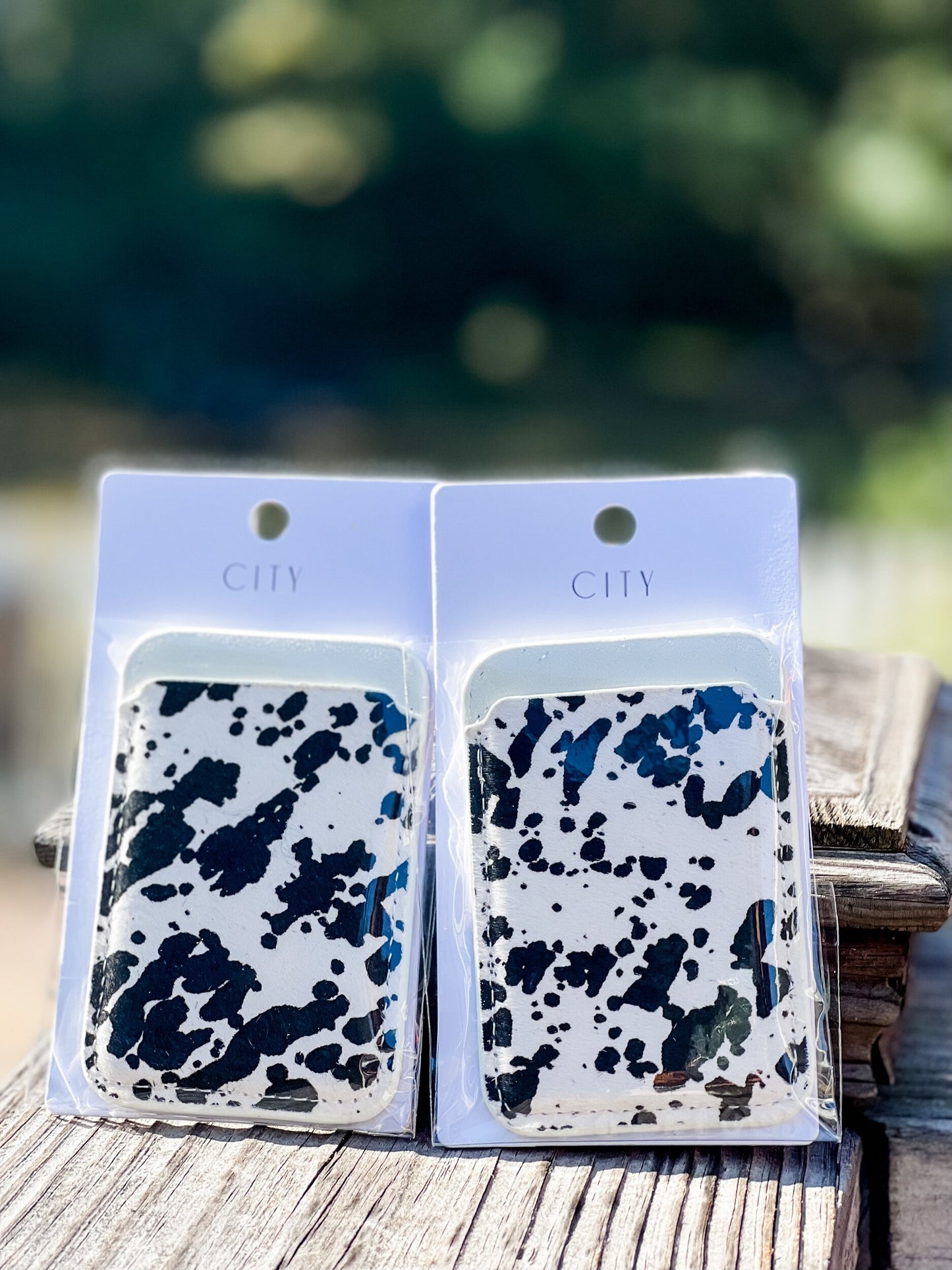 Cow Print Phone Case Pouch