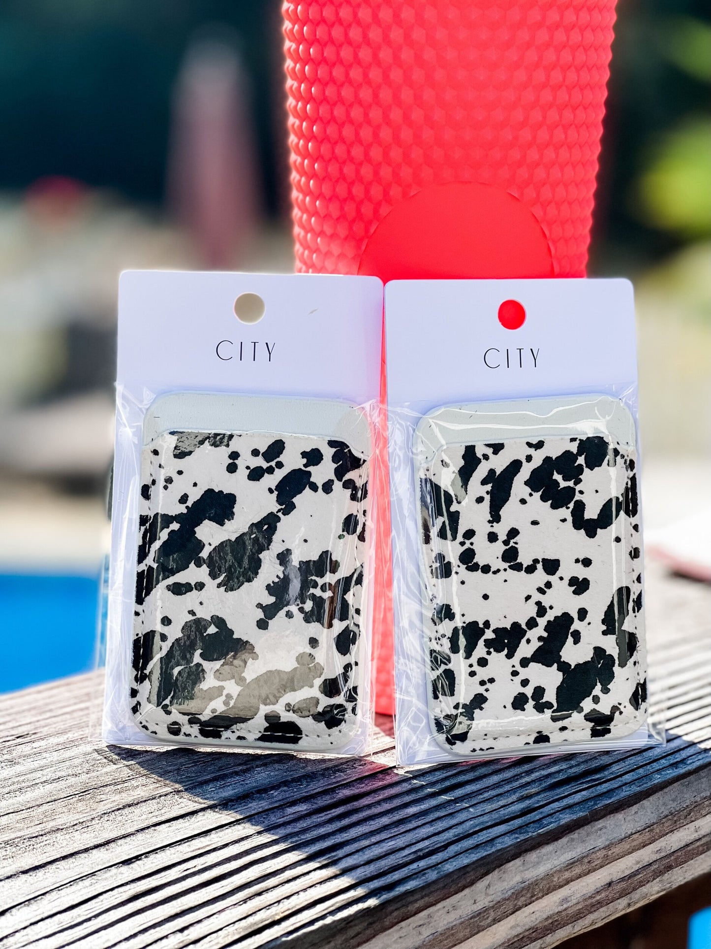 Cow Print Phone Case Pouch