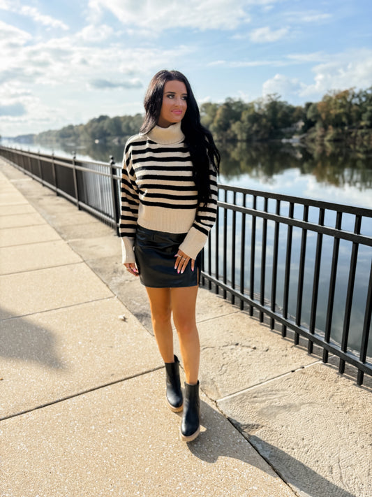 Lana Striped Sweater