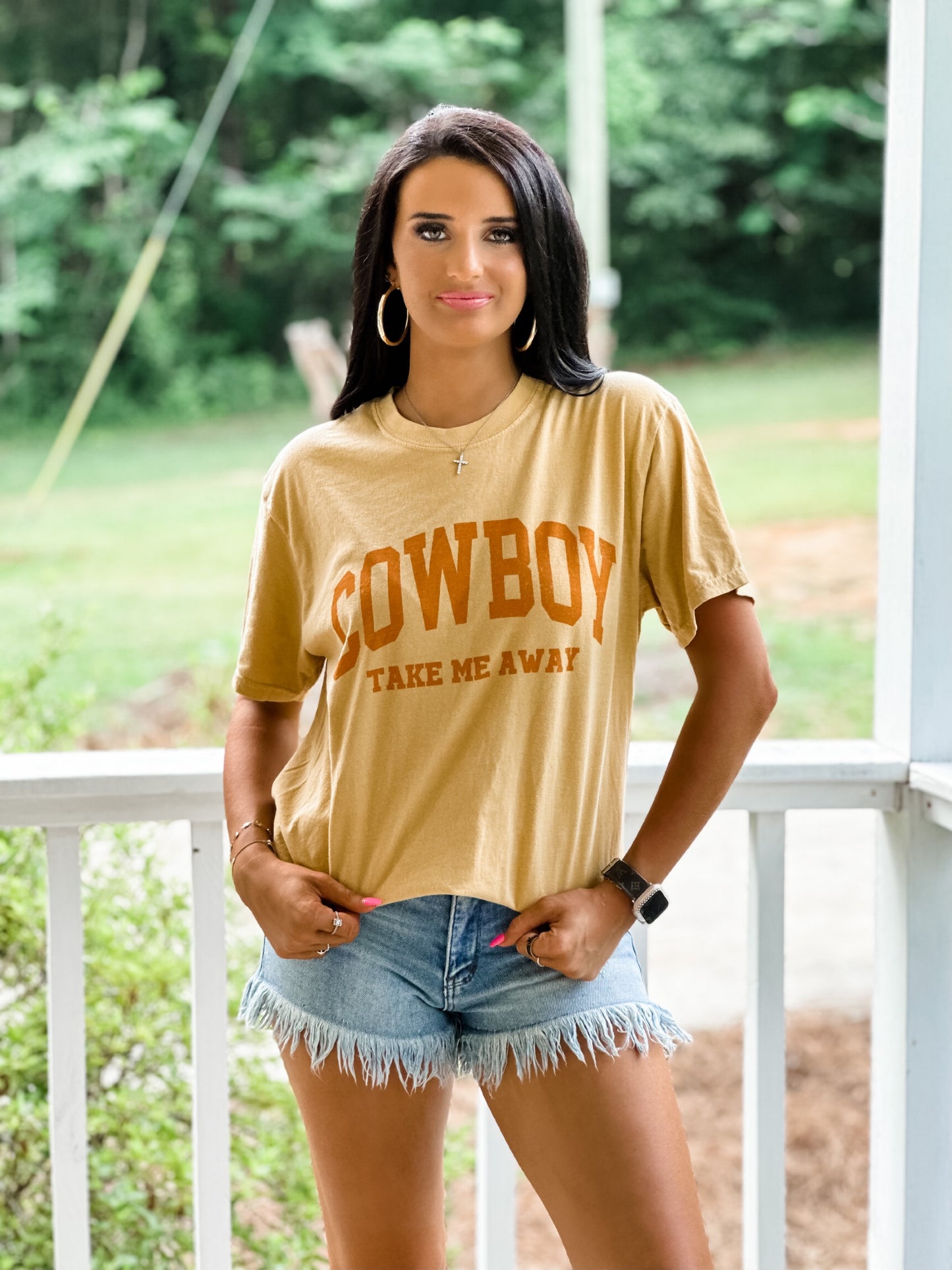 Cowboy Take Me Away Tee