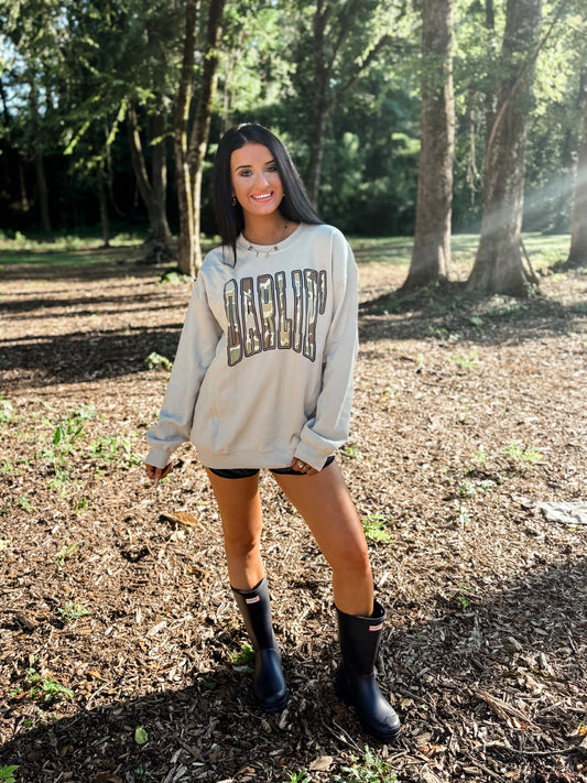 Darlin' Camo Sweatshirt