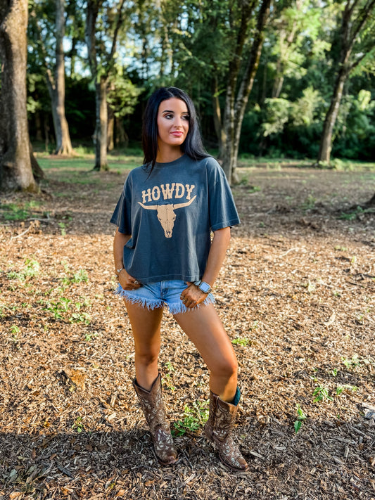 Howdy Longhorn Tee