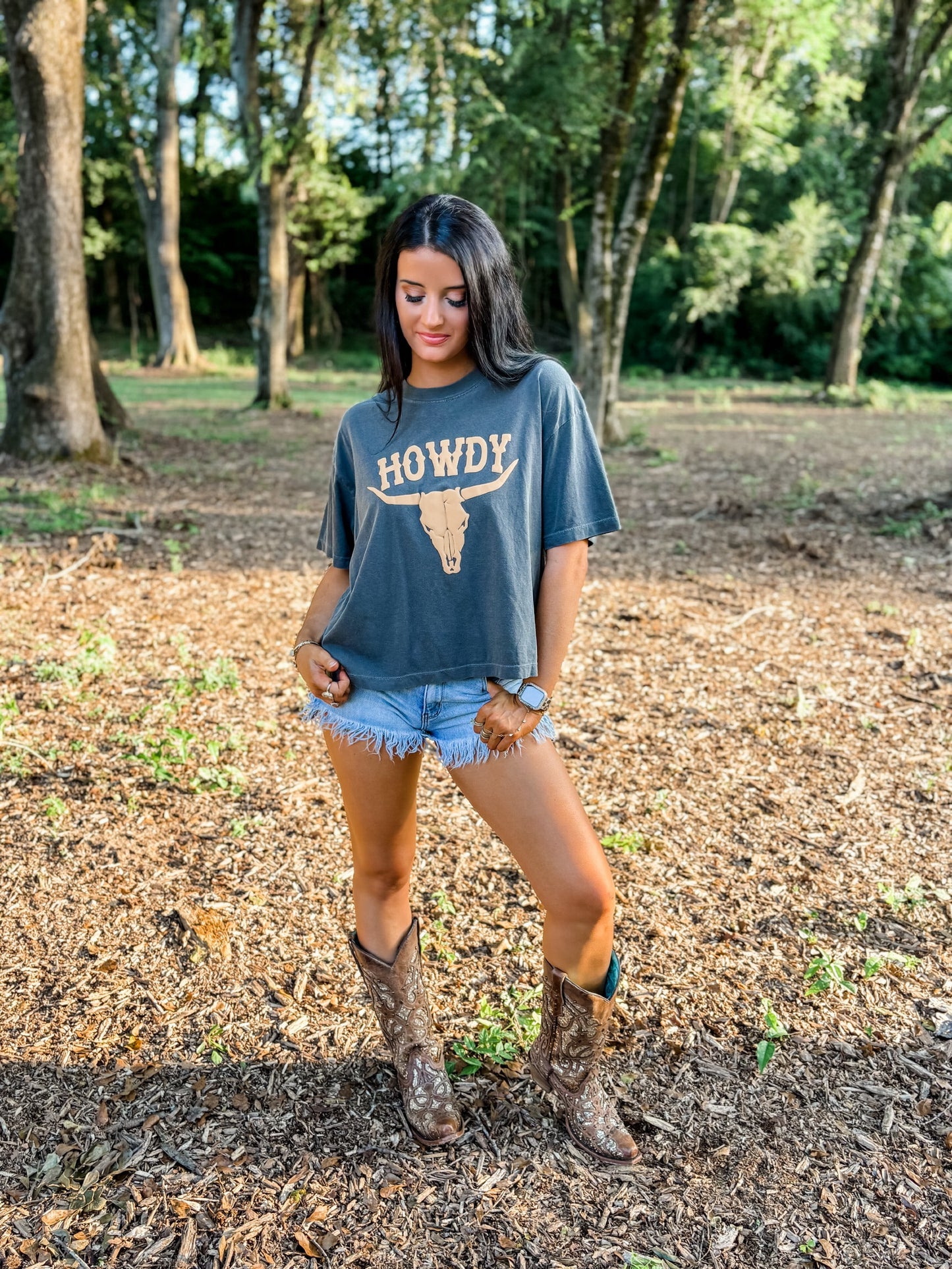 Howdy Longhorn Tee