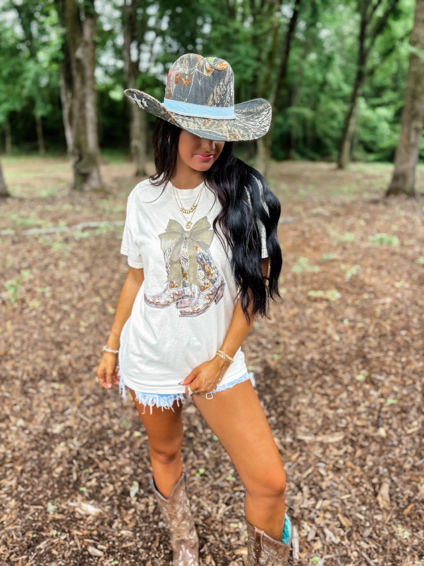 Camo Boots Tee