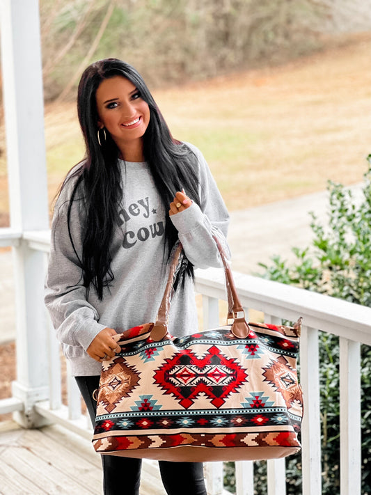 Aztec Weekender Tote