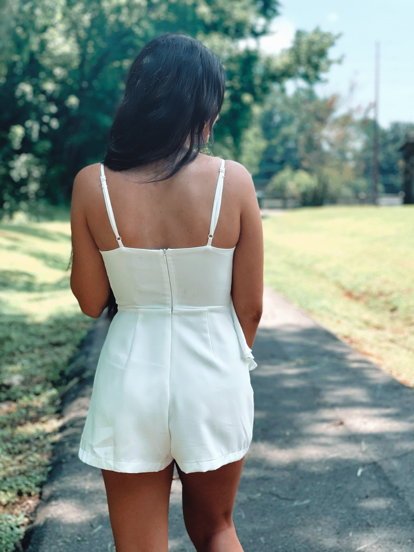 Livie Ruffle Romper